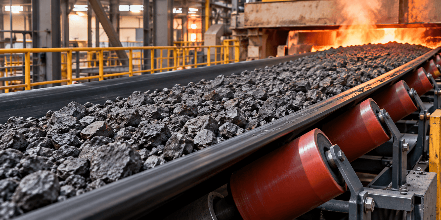 Heat Resistant Conveyor Belts illustration