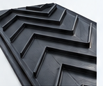 Chevron conveyor belt illustration